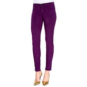J Brand Super Skinny Syrah Pants